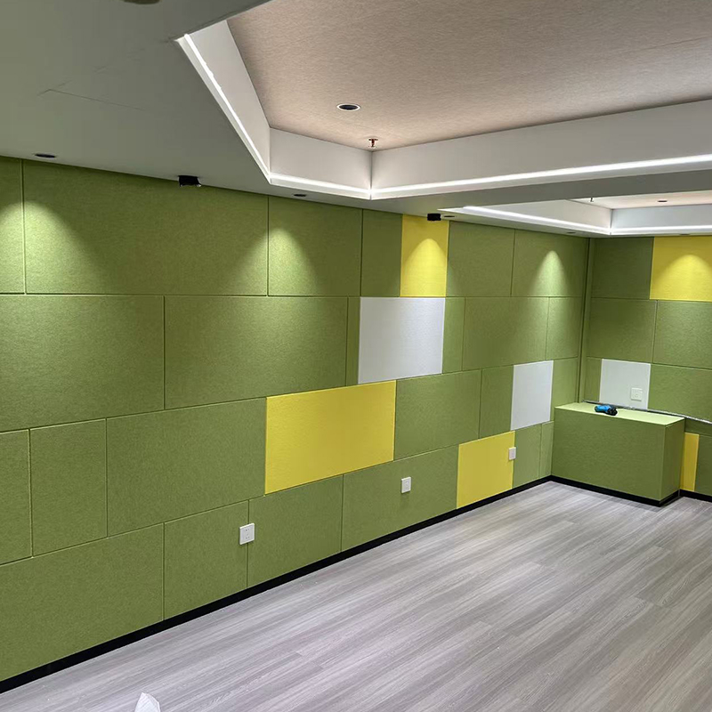 Carved Art Adhesive Akustiset paneelit 3D paneeli Akustinen paneeli Polyesterikuitu