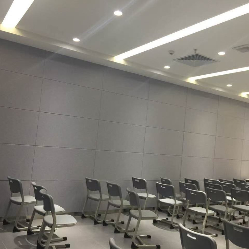 Palonkestävä uritettu polyesterikuitulevy, elokuvien/KTV:n akustiseen käsittelyyn