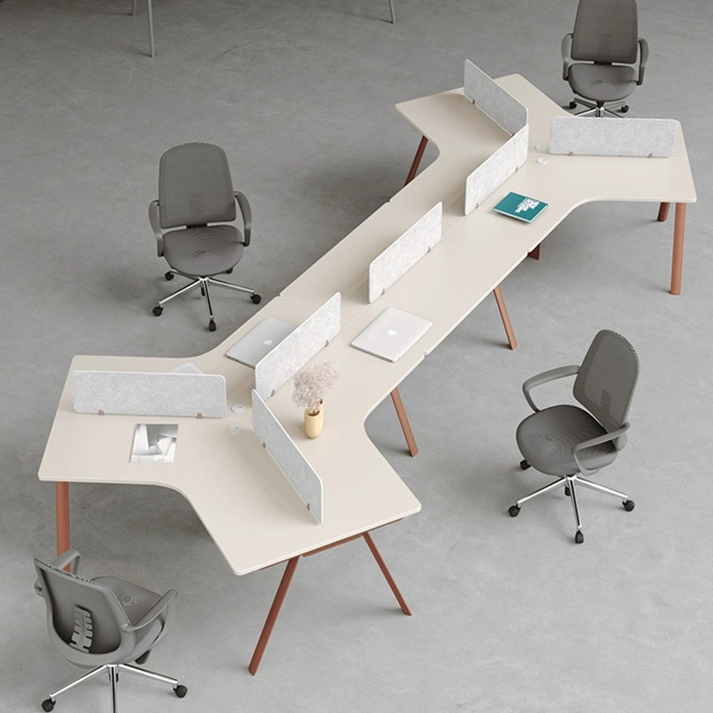 Akustinen pöydänjakaja melua vaimentava työpöydän tietosuojapaneeli opiskelijoille Pöydässä seisovat äänieristetyt jakajat työpöytä