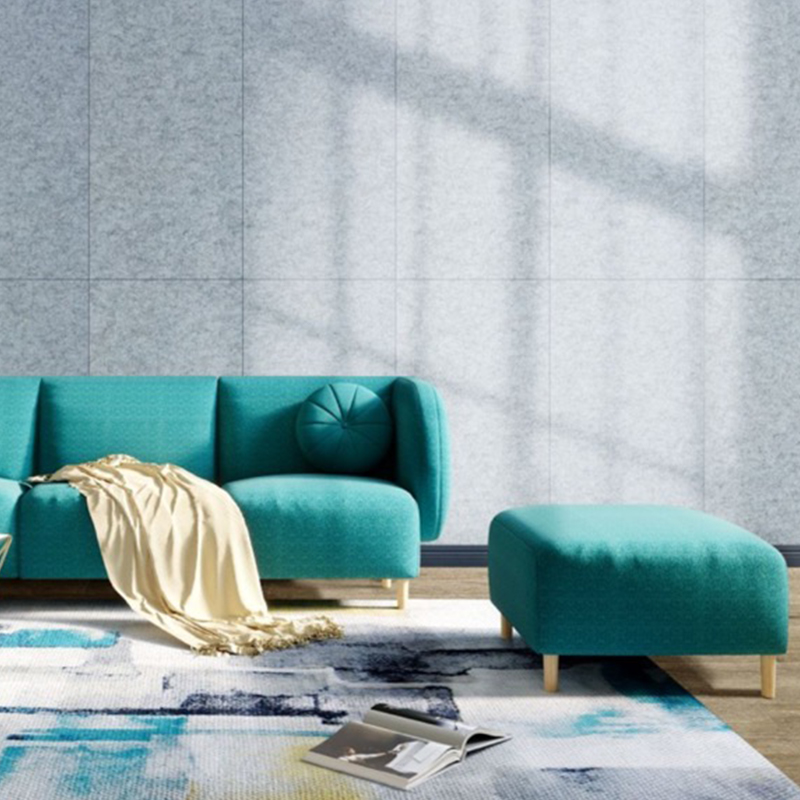 Mukautettava uritettu polyesterikuituinen ääntä vaimentava paneeli