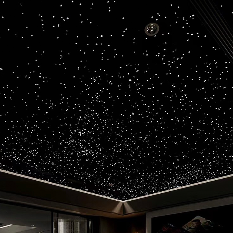 Modernit kuituoptiset RGB Light Star -kattopaneelit 7 väriä kipsiä olohuoneeseen Modernit kuituoptiset RGB Light Star -kattopaneelit 7 väriä kipsiä olohuoneeseen