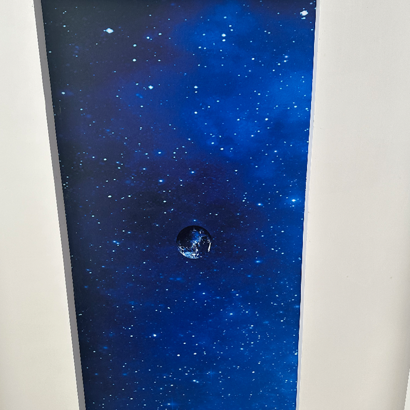 RGBW Modern Star kattovalaisimet Mukautettava design kuituoptinen 3D-kuvausmalli hotellien mukautettuihin graafisiin ratkaisuihin RGBW Modern Star kattovalaisimet Mukautettava design kuituoptinen 3D-kuvausmalli hotellien mukautettuihin graafisiin ratkaisuihin