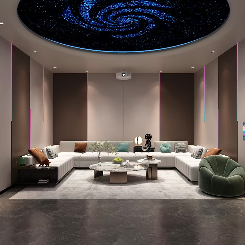 Mukautettava kotiteatteri – moderni, ääntä vaimentava, suoraan tehtaalta olohuoneisiin/makuuhuoneisiin