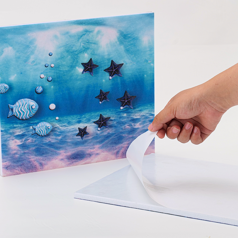 Kevyet mukautetut lämmönsiirtopaneelit - tulostettavat, itseliimautuvat, äänieristetyt käytäville