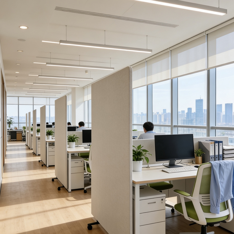 Mukautettavat koot 1700×1200×28mm ääntä vaimentava näyttö, akustinen lattianjakaja